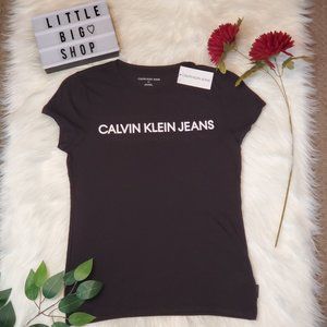Calvin Klein Jeans/Tshirt/Black&White/Sm/NWT